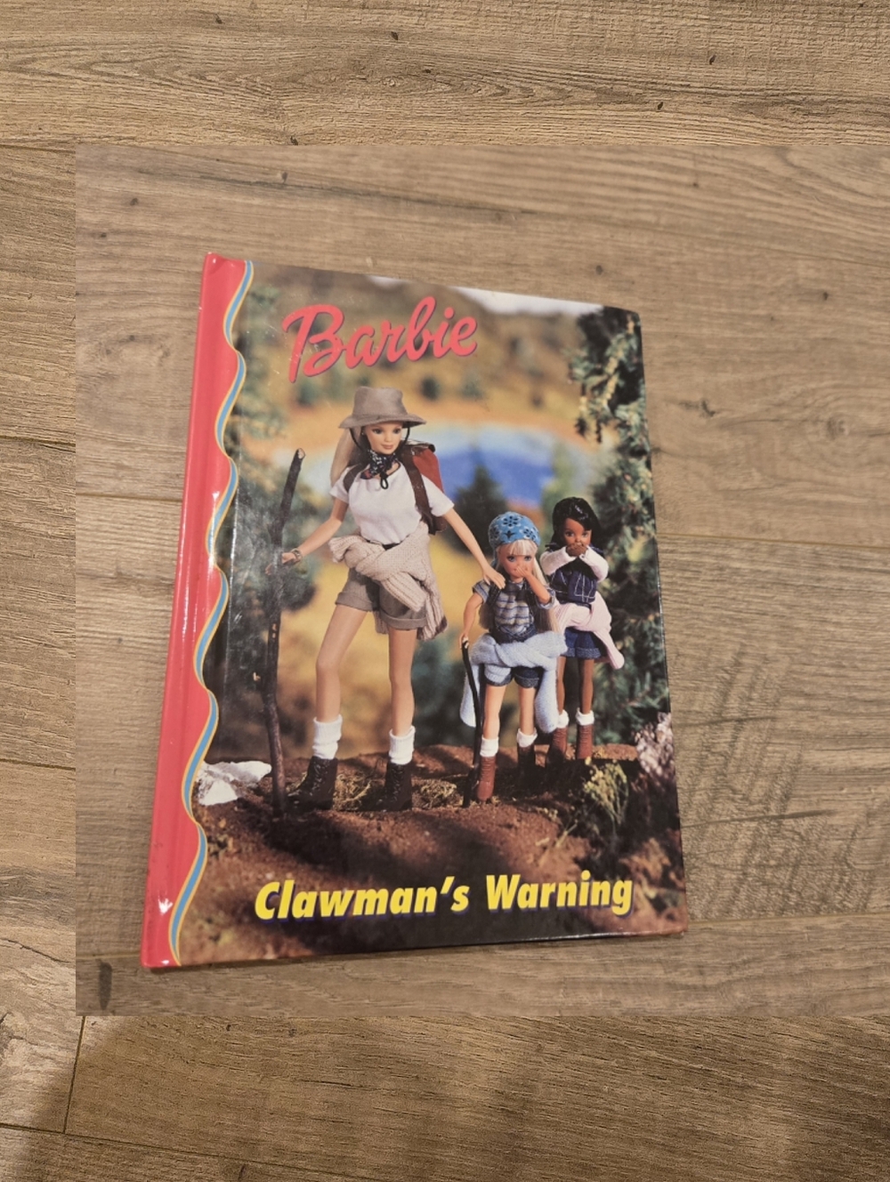 📚 Vintage‎ 90's Barbie Clawman's Warning Summer Reading Book